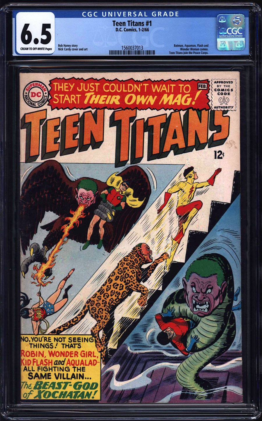 Brave and the Bold 54 Teen Titans 1