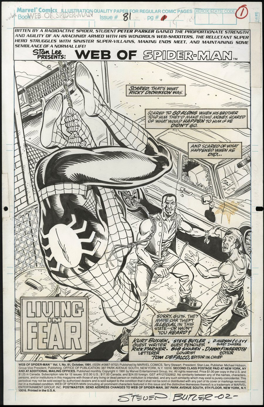 Don Hudson Original Art For Sale Comicarttracker