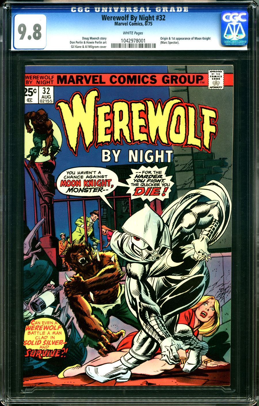 ComicConnect - WEREWOLF BY NIGHT (1972-77) #32 - CGC NM/M: 9.8