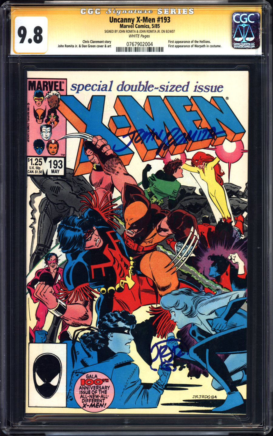 Xmen 142 Cgc 90 1981 Death Of Wolverine Storm