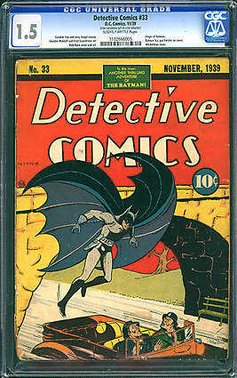 ComicConnect - DETECTIVE COMICS (1937-2011; 2016-) #33 - CGC FA/GD: 1.5