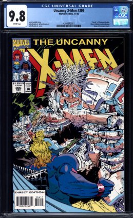 ComicConnect - X-MEN (1963-2011) #306 - CGC NM/M: 9.8