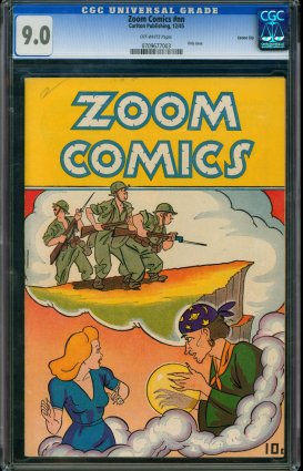 ComicConnect - ZOOM COMICS (1945) #nn - CGC VF/NM: 9.0