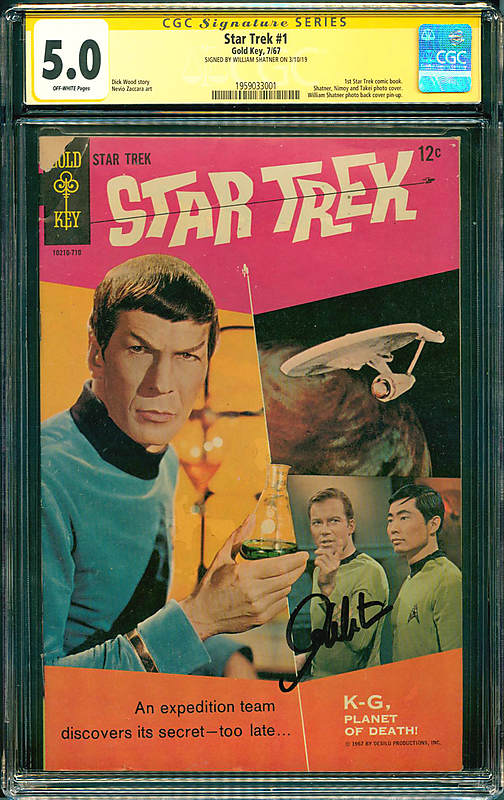 ComicConnect - STAR TREK (1967-79) #1 - FN-: 5.5